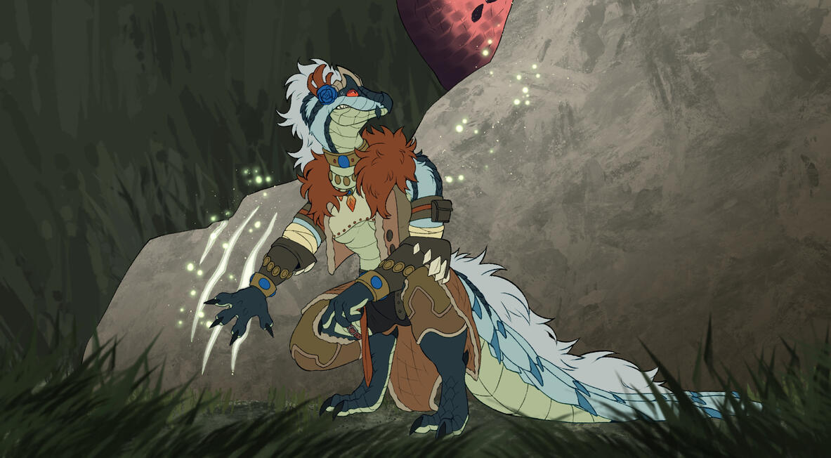 flat color complex bg